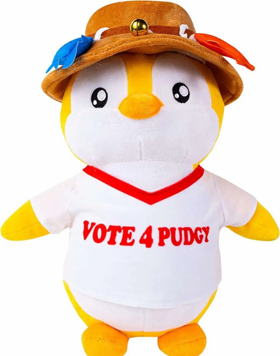 All Brands PMI | Pudgy Penguins Huggable Vote For Pudgy Shirt 12-Inch Plush