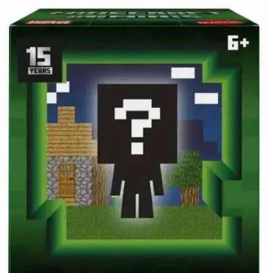 All Brands Mattel Toys | Minecraft Mob Head Minis The Night 3.25-Inch Mystery Pack