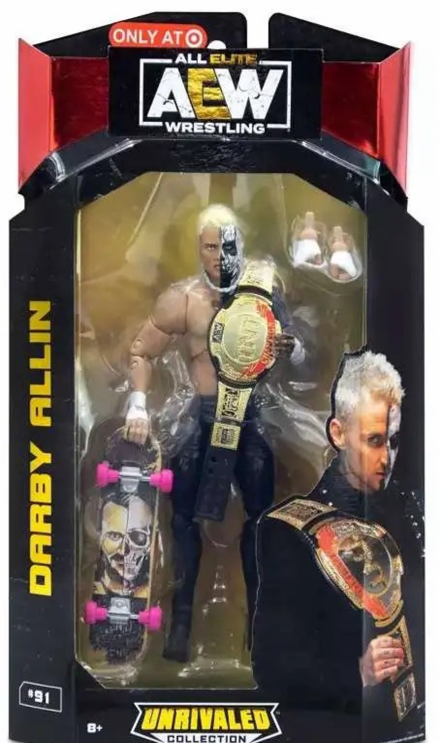 All Brands Jazwares | Aew All Elite Wrestling Unrivaled Champions Collection Series Darby Allin Exclusive Action Figure