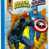 All Brands Hasbro | Marvel Legends Black Panther & Captain America Exclusive Action Figure 2-Pack