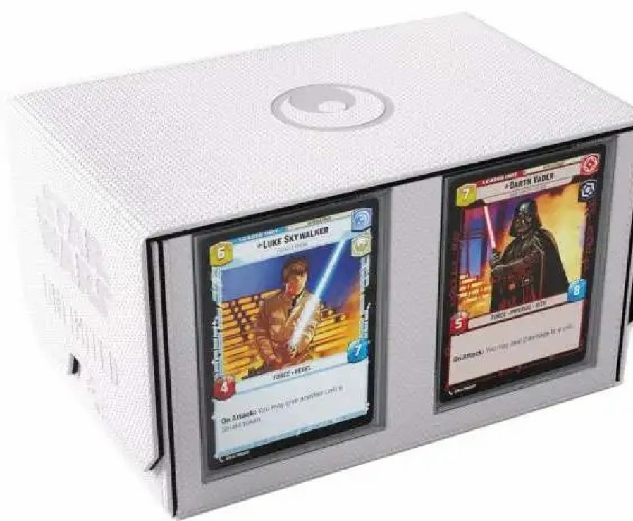 All Brands Gamegenic | Trading Card Game Star Wars: Unlimited White Double Deck Pod (Pre-Order Ships March)