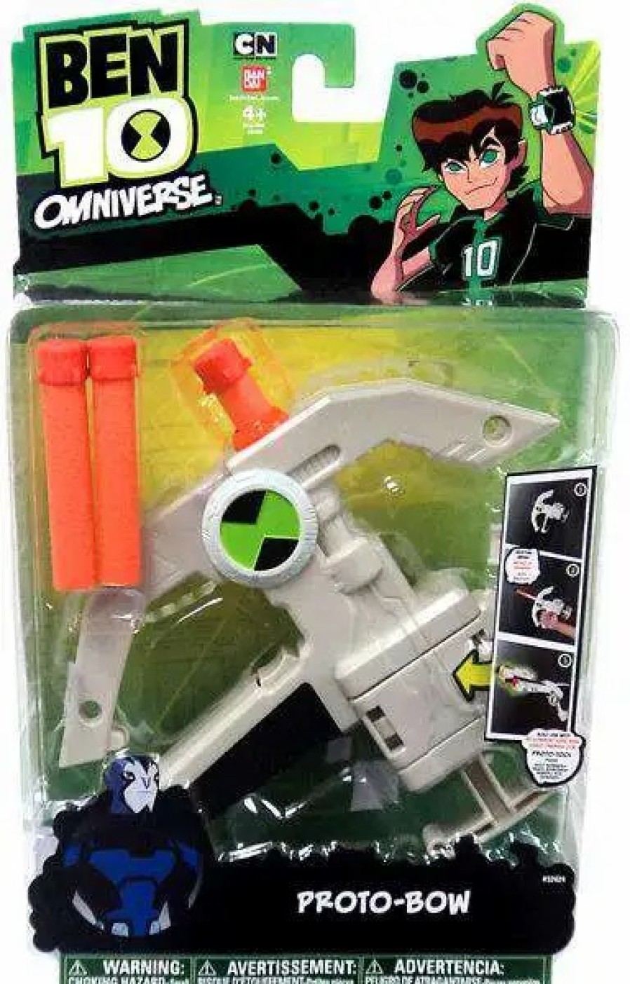 All Brands Bandai America | Ben 10 Omniverse Tech Gear Proto-Bow Roleplay Toy