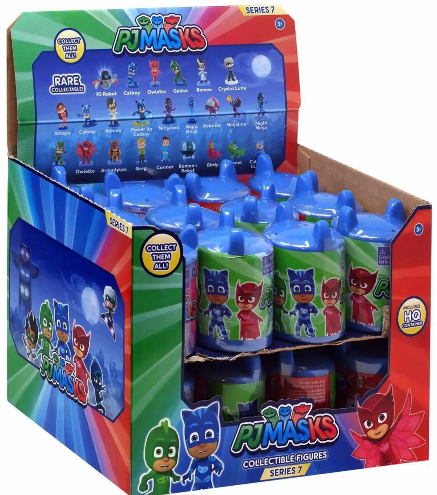 All Brands Just Play | Disney Junior Pj Masks Series 7 Collectible Figure Mystery Box [24 Packs]