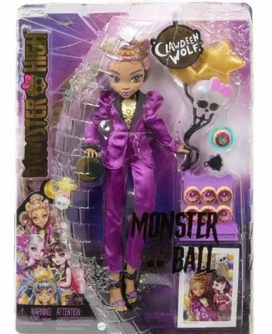 All Brands Mattel Toys | Monster High Monster Ball Clawdeen Wolf Doll