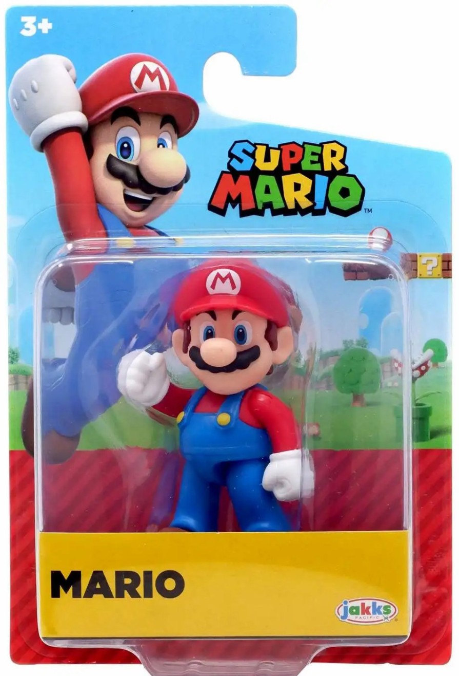 All Brands Jakks Pacific | World Of Nintendo Super Mario Mario 2.5-Inch Mini Figure