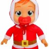 All Brands IMC Toys | Cry Babies Tiny Cuddles Christmas Claus 9-Inch Plush Figure