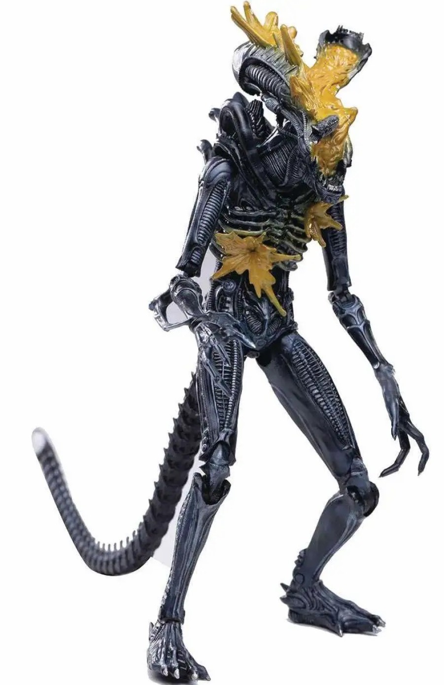 All Brands Hiya Toys | Aliens Headshot Xenomorph Alien Exclusive Action Figure [Battle Damage]