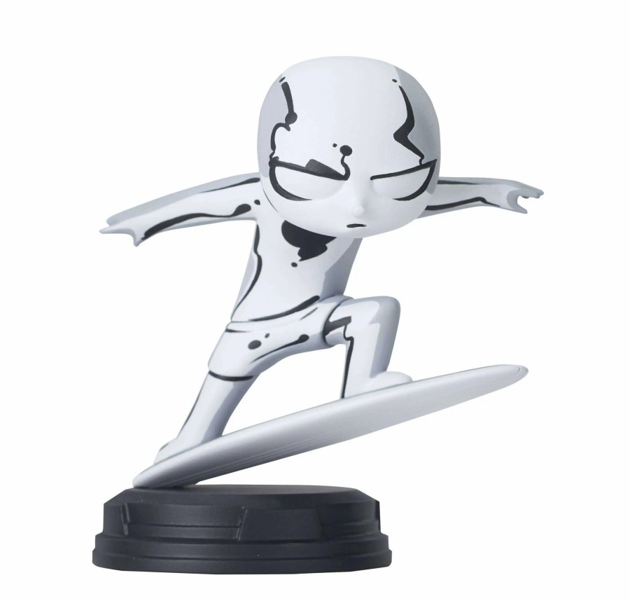 All Brands Diamond Select Toys | Marvel Silver Surfer 4-Inch Animated Style Statue (Pre-Order Ships August)