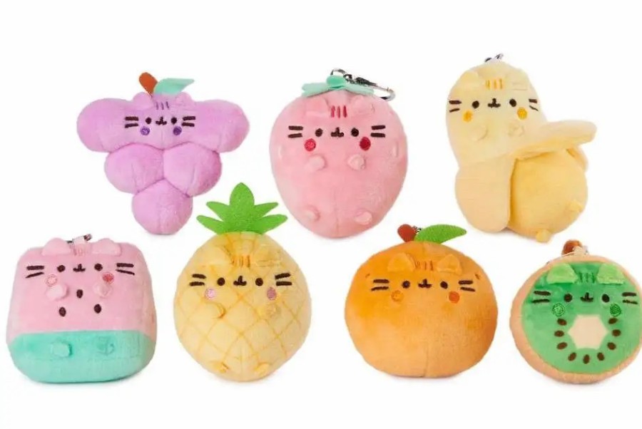 All Brands Gund | Pusheen Series 21 Fruits Mini Plush Mystery Pack [1 Random Figure] (Pre-Order Ships February)