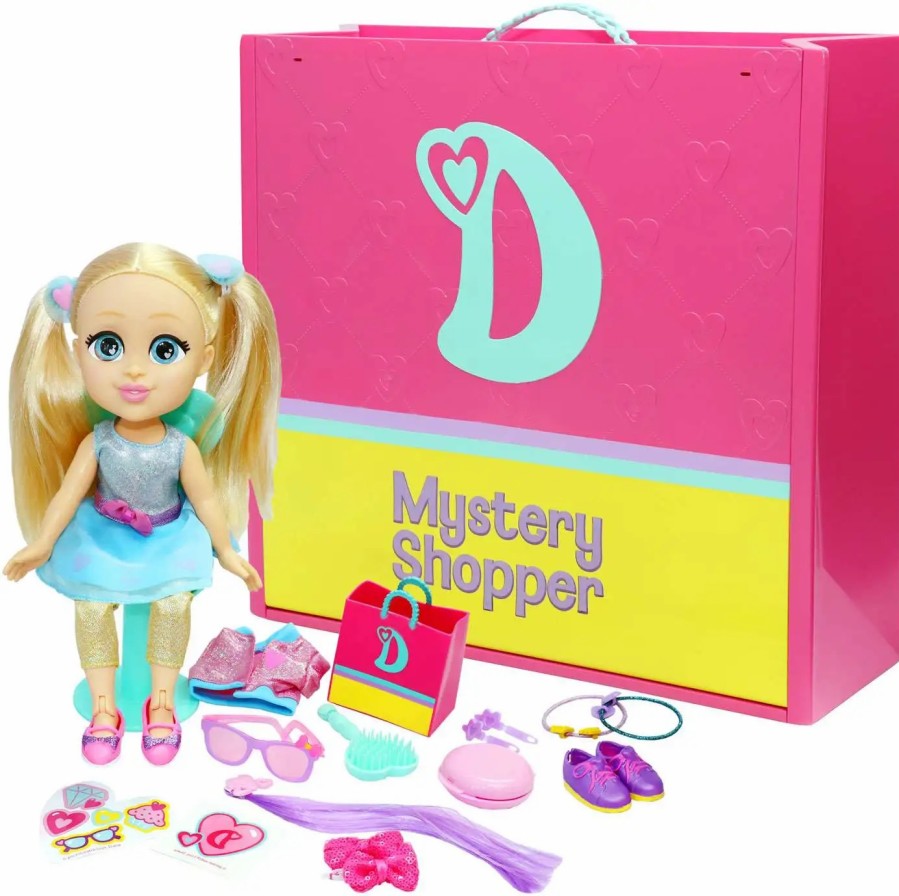 All Brands Headstart | Love, Diana Mystery Shopper 13-Inch Deluxe Doll & Playset [Dark Pink Case]