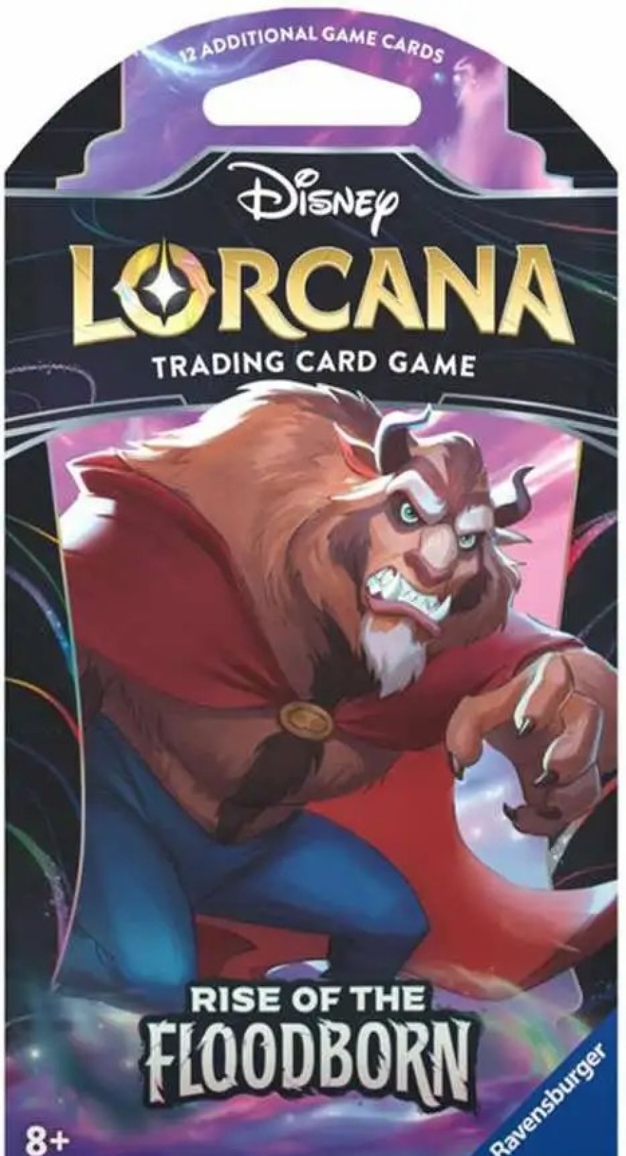 All Brands Ravensburger | Disney Lorcana Trading Card Game Rise Of The Floodborn Sleeved Booster Pack [12 Cards]