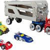 All Brands Hasbro | Transformers Rescue Bots Academy Road Rescue Team Trailer Exclusive 4.5" Action Figure 4-Pack