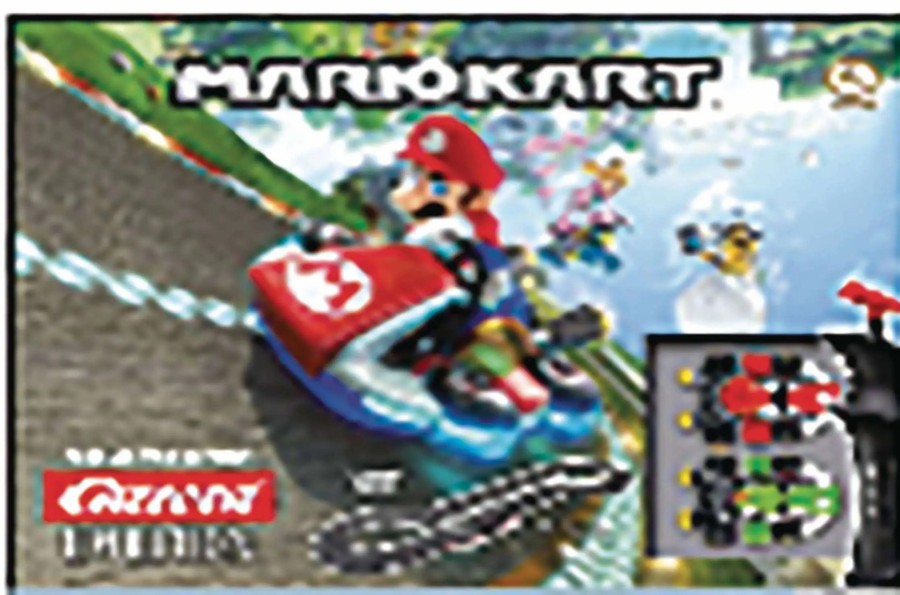 All Brands Carrera of America | Super Mario Bros. Mario Kart Slot Car Racetrack Set [Includes 2 Cars] (Pre-Order Ships March)