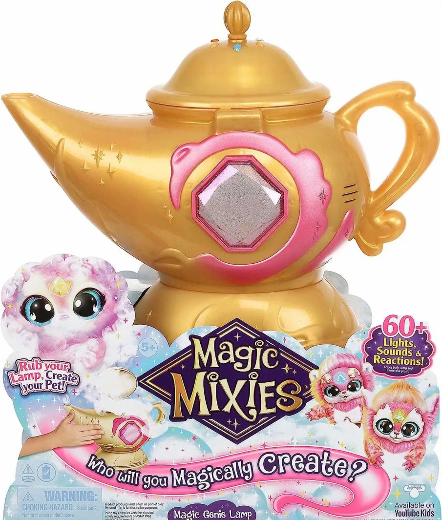 All Brands Moose Toys | Magic Mixies Pink Magic Genie Lamp