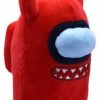 All Brands Just Toys | Among Us Red With Devil Horns 6.5-Inch Plush