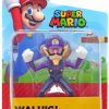 All Brands Jakks Pacific | World Of Nintendo Super Mario Waluigi 2.5-Inch Mini Figure