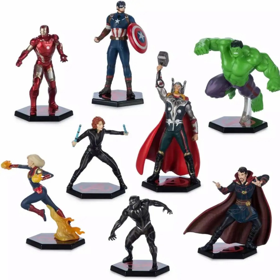 All Brands Disney | Disney Marvel Avengers Exclusive 8-Piece Pvc Figure Play Set