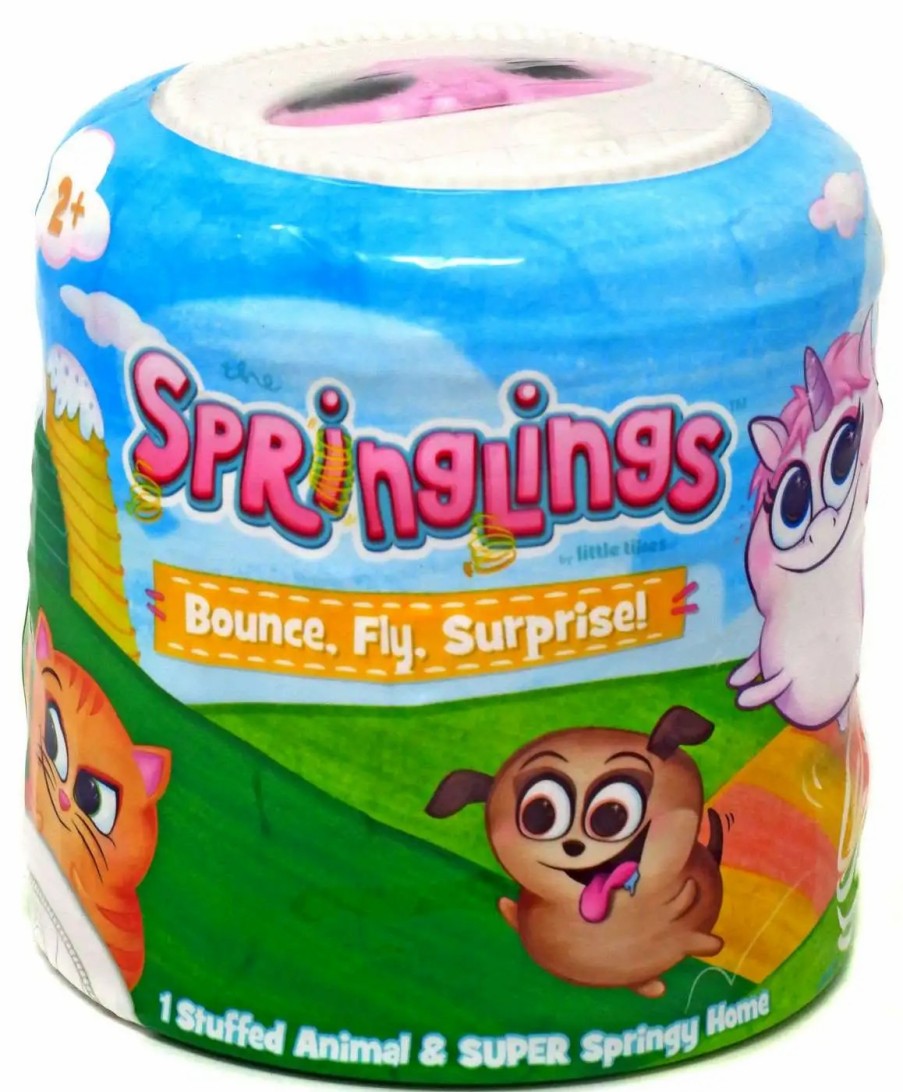 All Brands Little Tikes | Springlings Series 1 Mini Plush Mystery Pack [1 Random Figure]