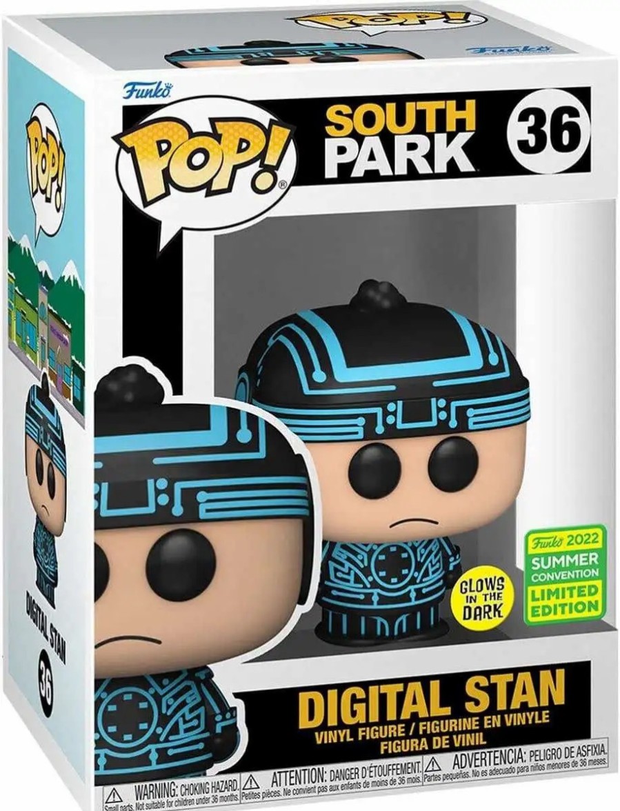 All Brands Funko | Funko Pop! South Park Digital Stan Exclusive Vinyl Figure #36 [Glow-In-The-Dark]