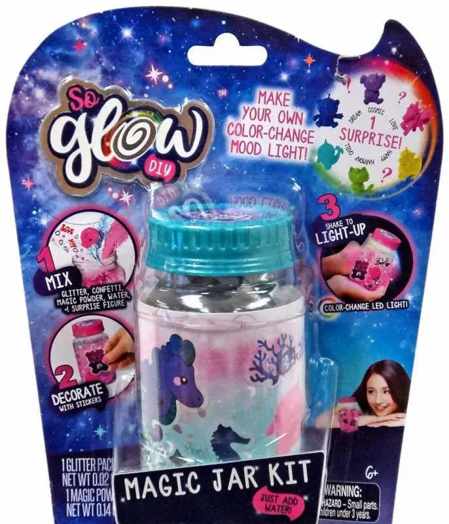 All Brands Canal Toys | So Glow Diy Mini Magic Jar Chill Kit [Teal]