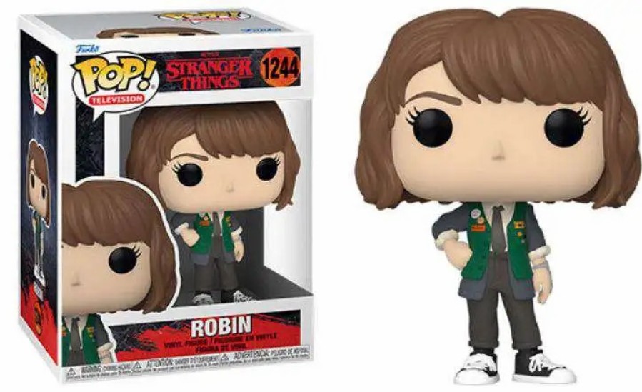 All Brands Funko | Funko Stranger Things Pop! Television Robin Vinyl Figure #124