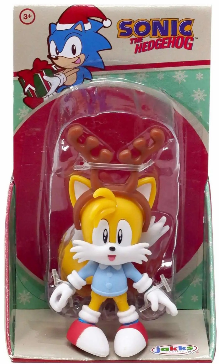 All Brands Jakks Pacific | Sonic The Hedgehog Holiday Tails 2.5-Inch Mini Figure