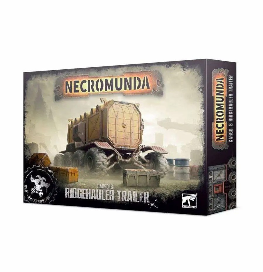 All Brands Games Workshop | Necromunda Cargo-8 Ridgehauler Trailer Miniature