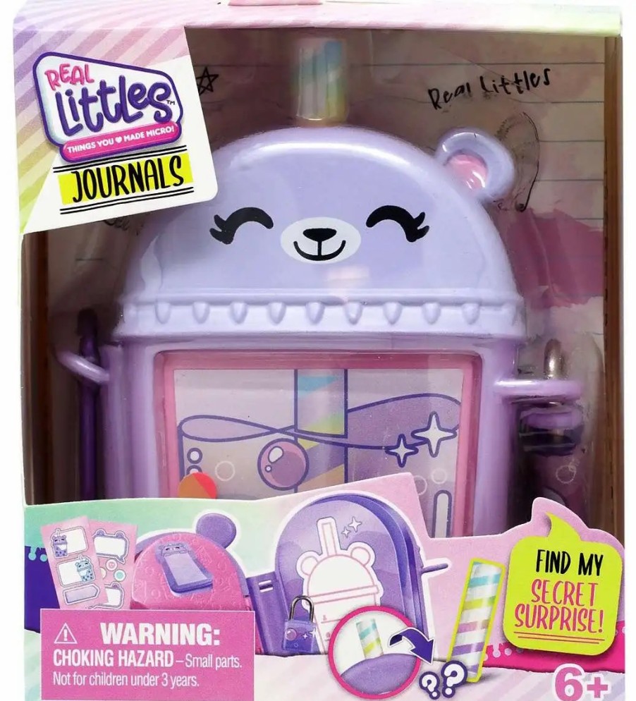 All Brands Moose Toys | Shopkins Real Littles Journals Series 7 Boba Bear Pack