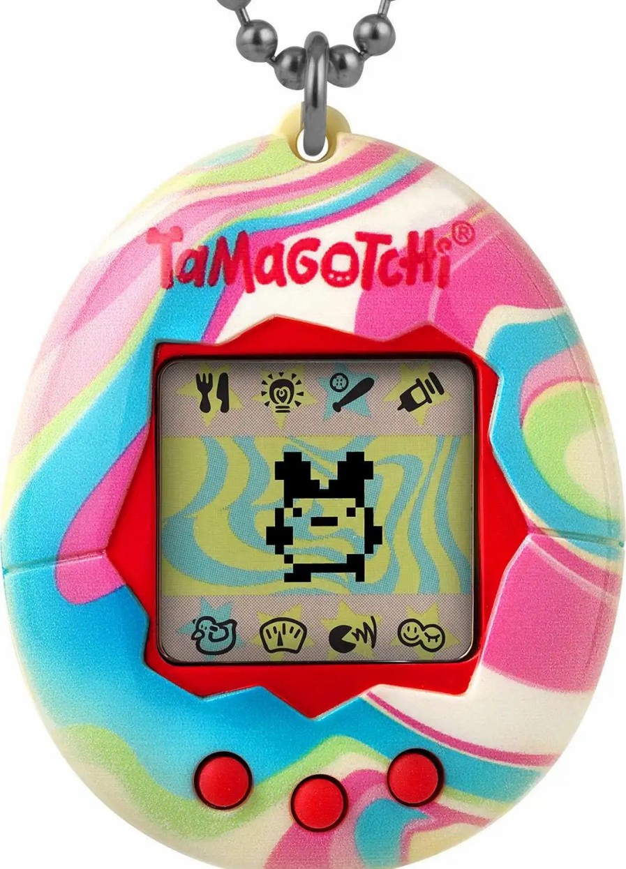 All Brands Bandai America | Tamagotchi The Original Gen 1 Pastel Marble 1.5-Inch Virtual Pet Toy