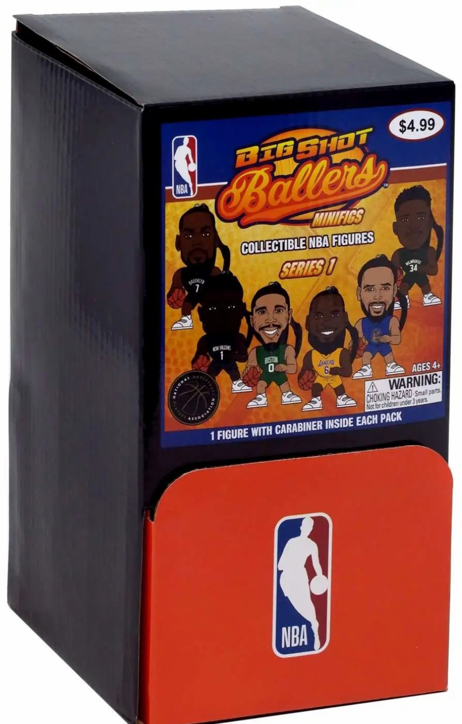 All Brands Party Animal Toys | Nba Big Shot Ballers Basketball Series 1 Mystery Box [32 Packs]