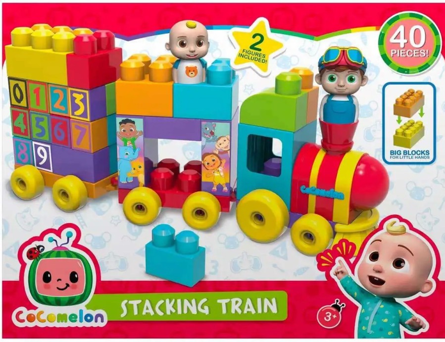 All Brands Just Play | Cocomelon Stacking Train Playset