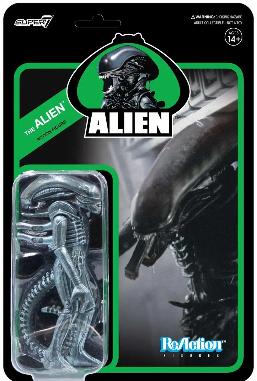 All Brands Super7 | Reaction Alien Xenomorph The Alien Action Figure