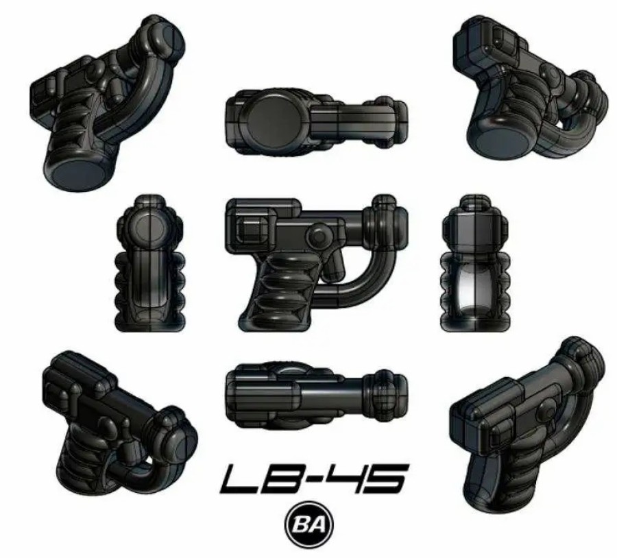 All Brands BrickArms | Brickarms Lb-45 Liberator Blaster Pistol 2.5-Inch [Black]