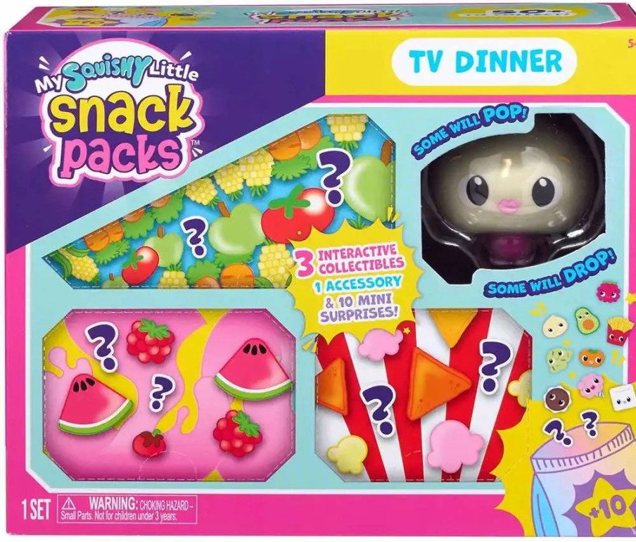 All Brands WowWee | My Squishy Little Snack Packs Tv Dinner Dee Mystery Pack