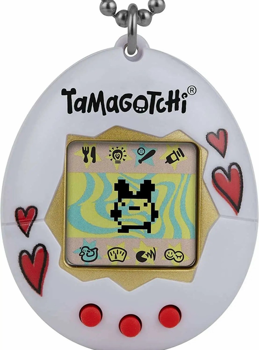 All Brands Bandai America | Tamagotchi The Original Gen 2 Hearts 1.5-Inch Virtual Pet Toy [Updated Logo]