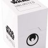 All Brands Gamegenic | Trading Card Game Star Wars: Unlimited Black On White Soft Crate Deck Box (Pre-Order Ships March)