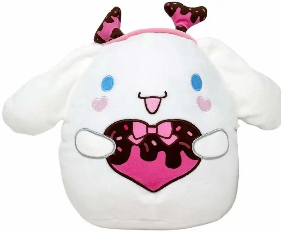 All Brands Kellytoys | Squishmallows Hello Kitty 2024 Valentine'S Day Cinnamoroll 8-Inch Plush