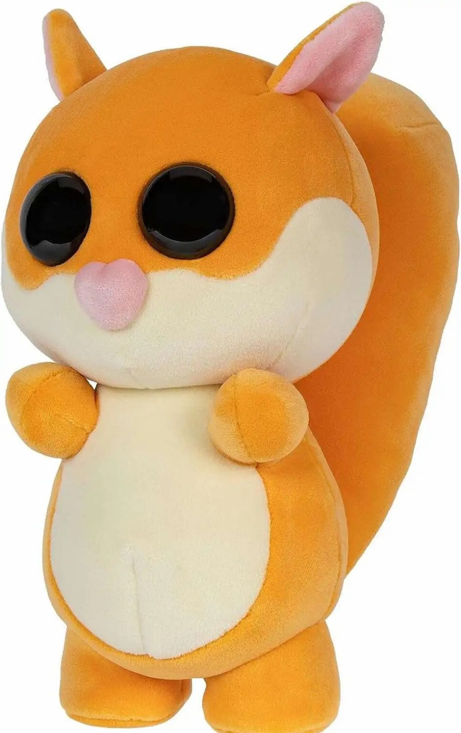 All Brands Jazwares | Adopt Me! Legendary Pet Squirrel 8-Inch Plush [Comes With Gold Coin Monocle Online Virtual Item Redemption Code!]