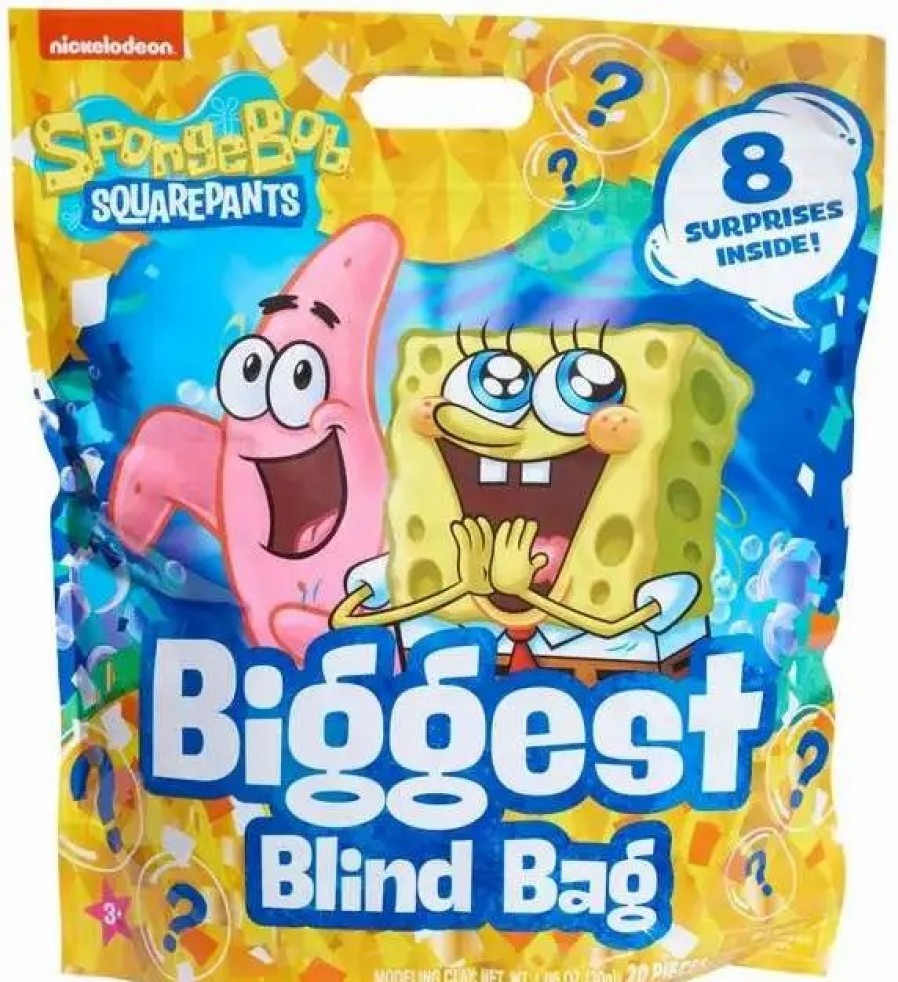 All Brands Just Play | Biggest Blind Bag Spongebob Squarepants Mystery Pack [8 Surprises! 2023 Version]