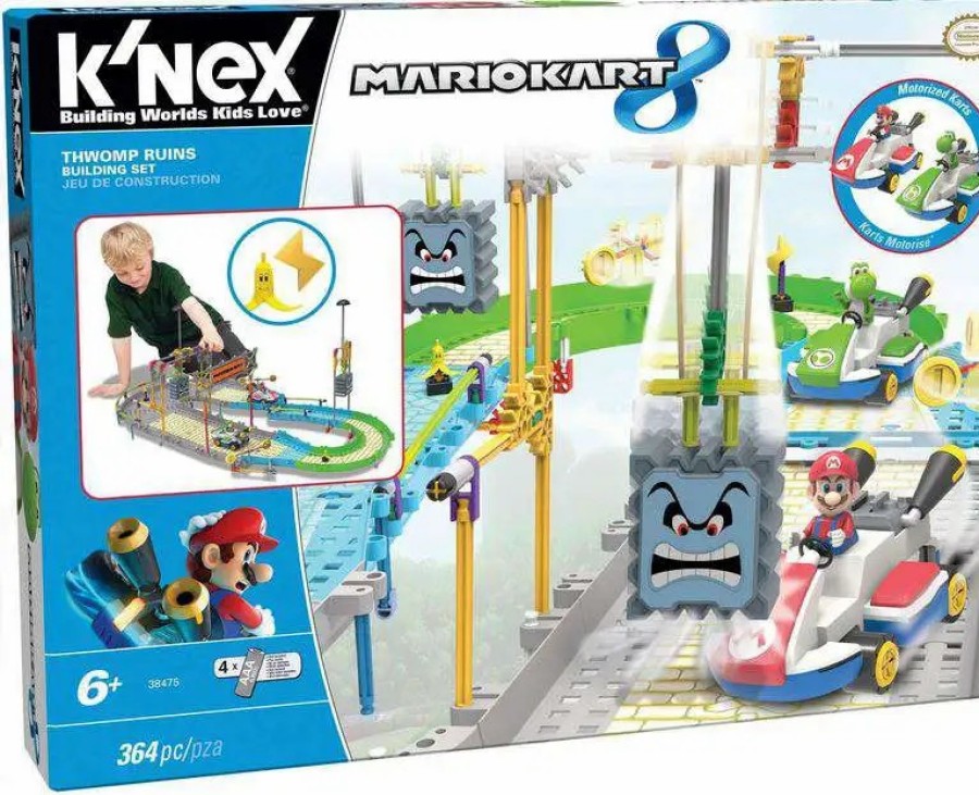 All Brands K'NEX | K'Nex Super Mario Mario Kart 8 Thwomp Ruins Set #38475