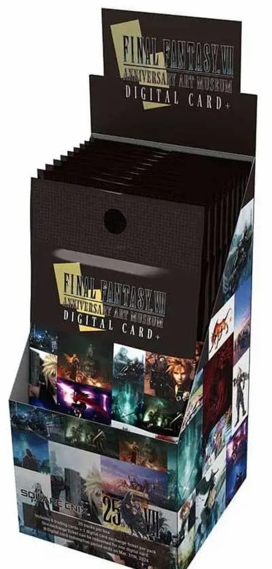 All Brands Square Enix | Trading Card Game Final Fantasy Vii Anniversary Art Museum Card Set [20 Packs]