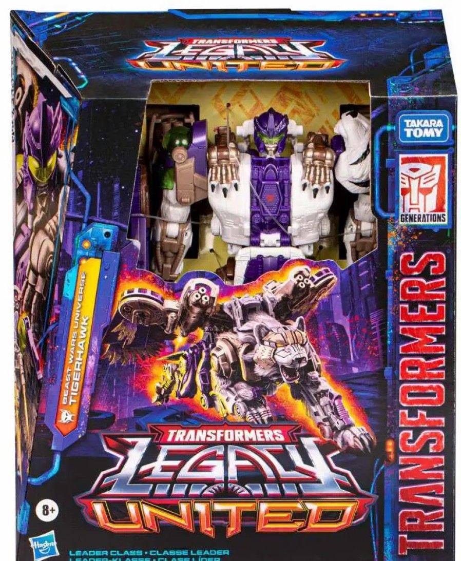 All Brands Hasbro | Transformers Generations Legacy United Tigerhawk Leader Action Figure (Pre-Order Ships February)