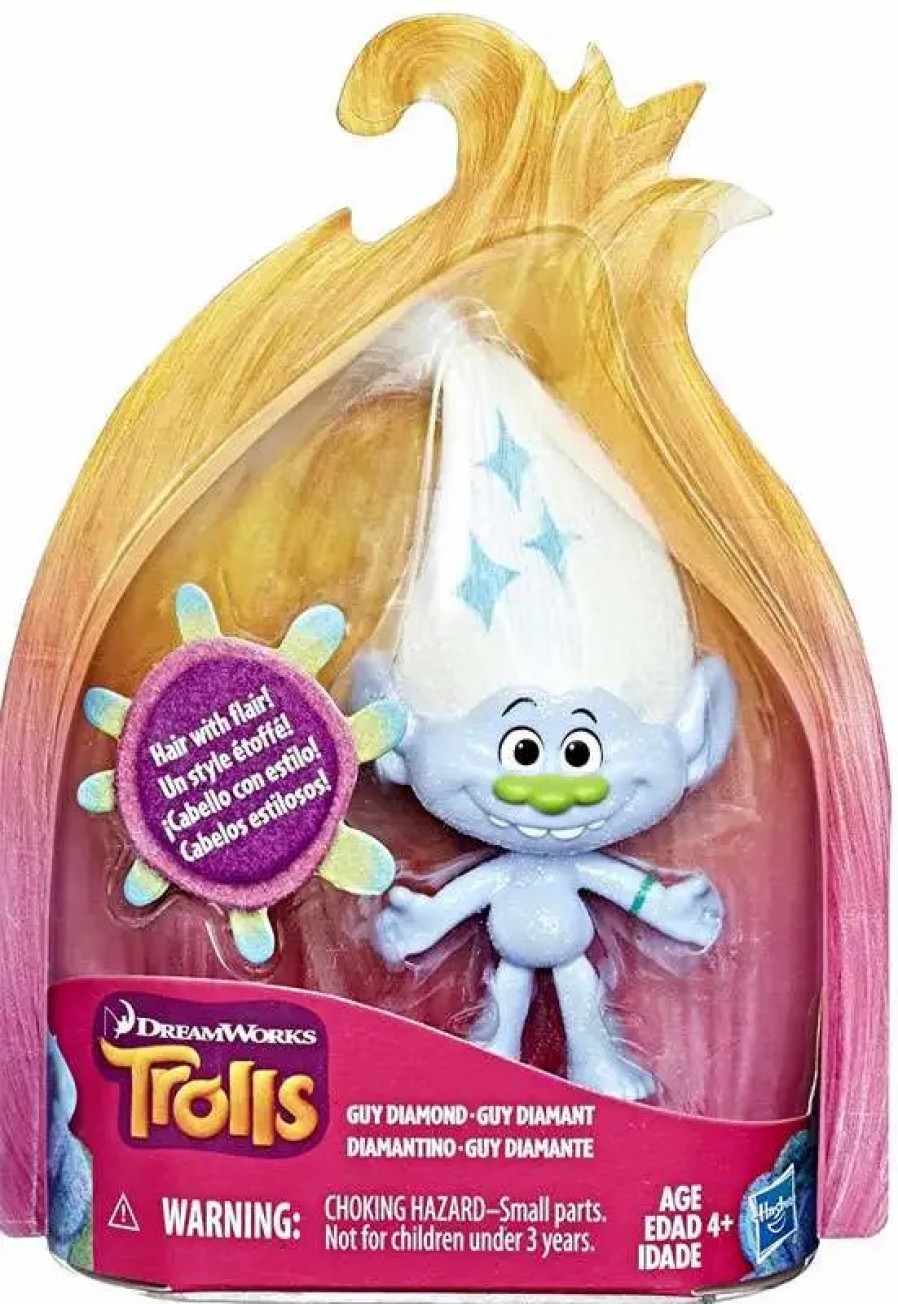 All Brands Hasbro Toys | Trolls Guy Diamond Action Figure [Hair With Flair]