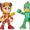 All Brands Hasbro Toys | Disney Junior Pj Masks Catboy, Owlette, Gekko & An Yu Exclusive Action Figure 4-Pack