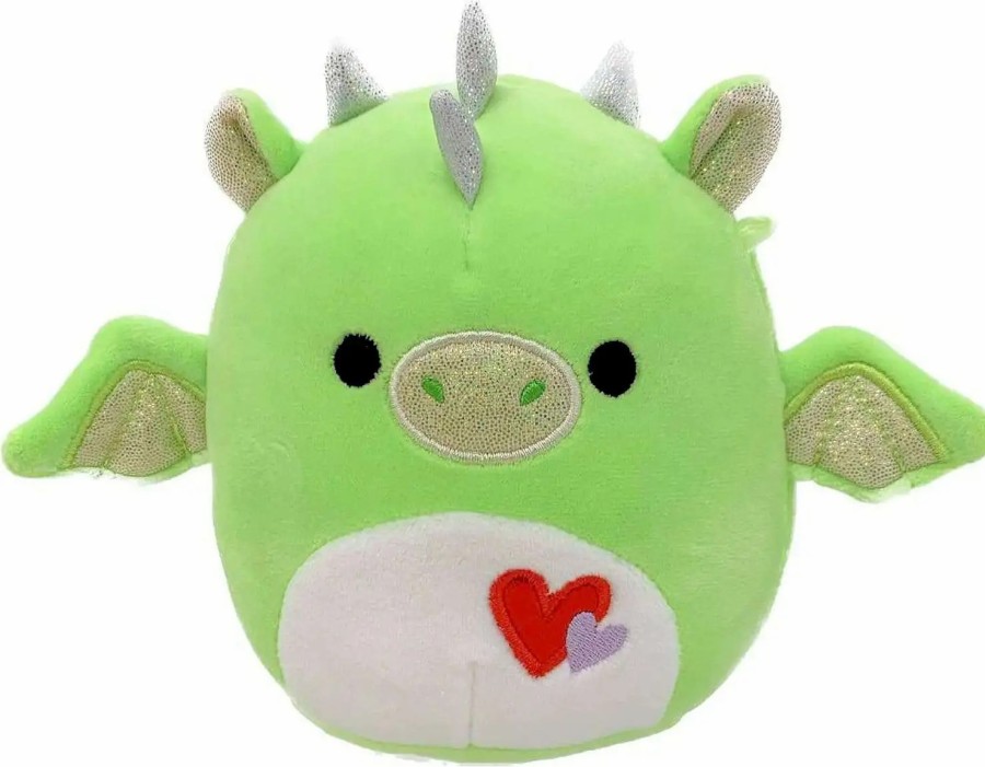 All Brands Kellytoys | Squishmallows 2024 Valentine'S Day Azizi The Dragon 5-Inch Plush