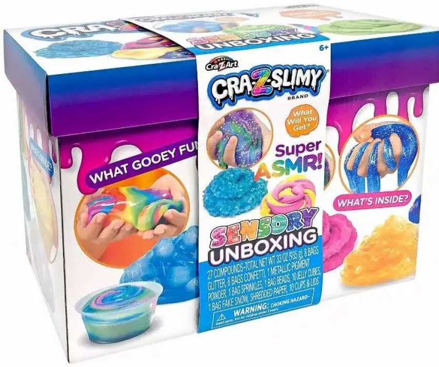 All Brands Cra-Z-Art | Cra-Z-Slimy Super Sensory Unboxing Set