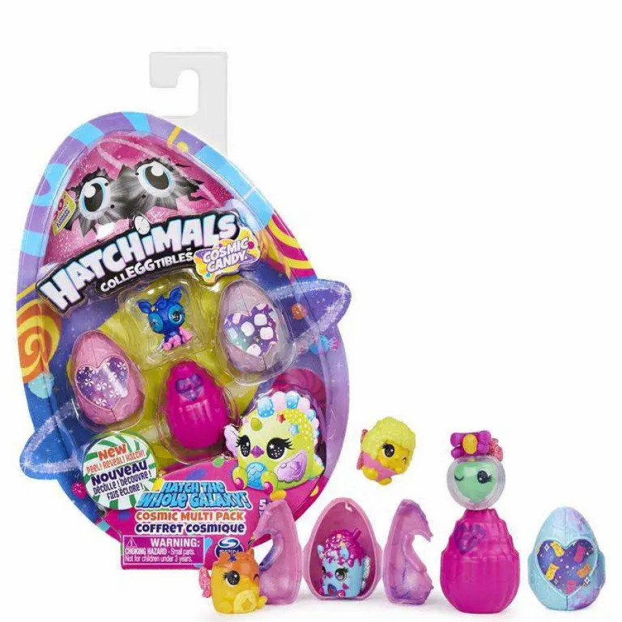 All Brands Spin Master | Hatchimals Colleggtibles Season 8 Cosmic Candy Mystery 4-Pack