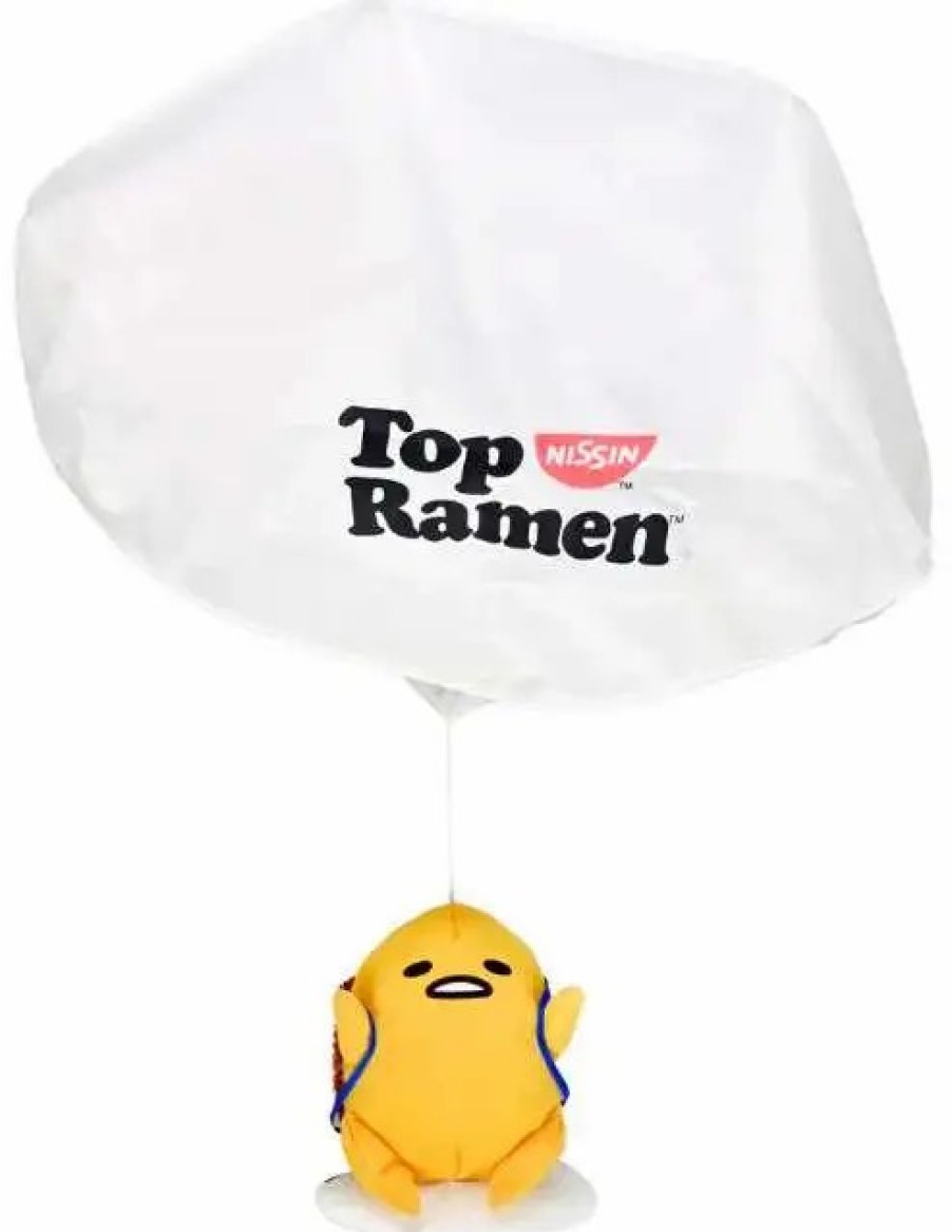 All Brands Kidrobot (NECA) | Sanrio Gudetama Nissin Top Ramen Parachute Plush