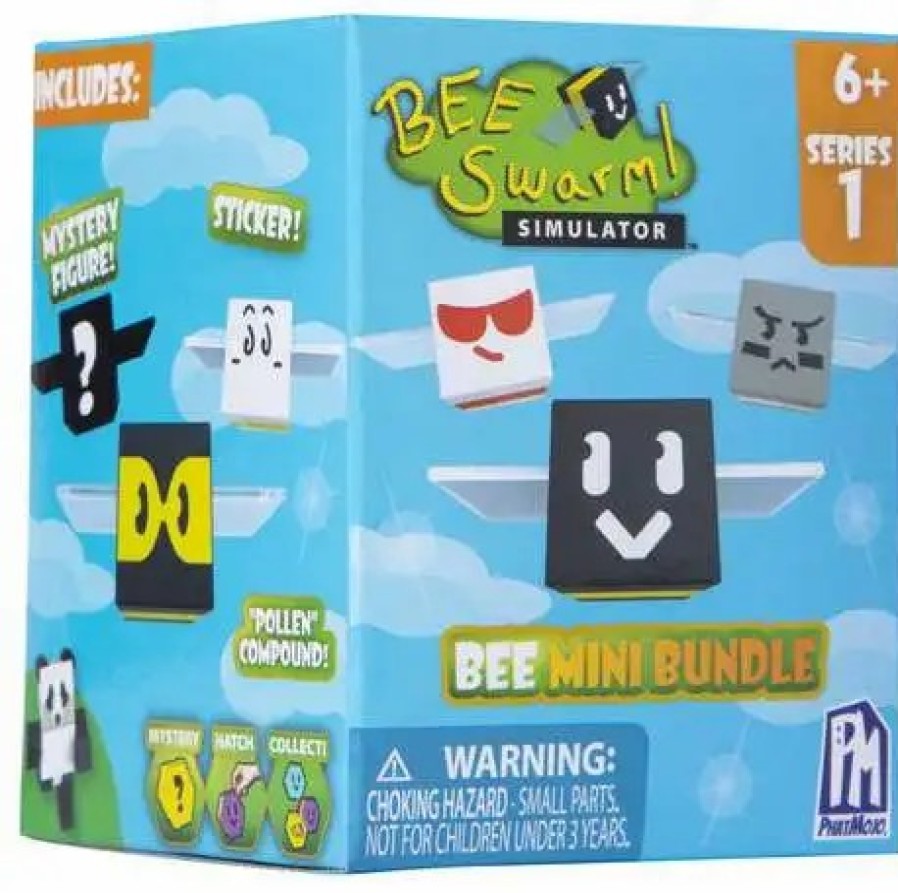 All Brands Phat Mojo | Roblox Bee Swarm Simulator Bee Mini Bundle Mystery Pack [1 Random Figure]