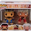 All Brands Funko | Funko Street Fighter Pop! Games Hot Ryu & Violent Ken Exclusive Vinyl Figure